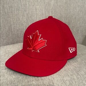 Blue Jays New Era Black and Red 59FIFTY Cap
